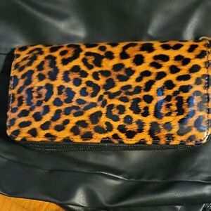 Leopard Print Women's Clutch